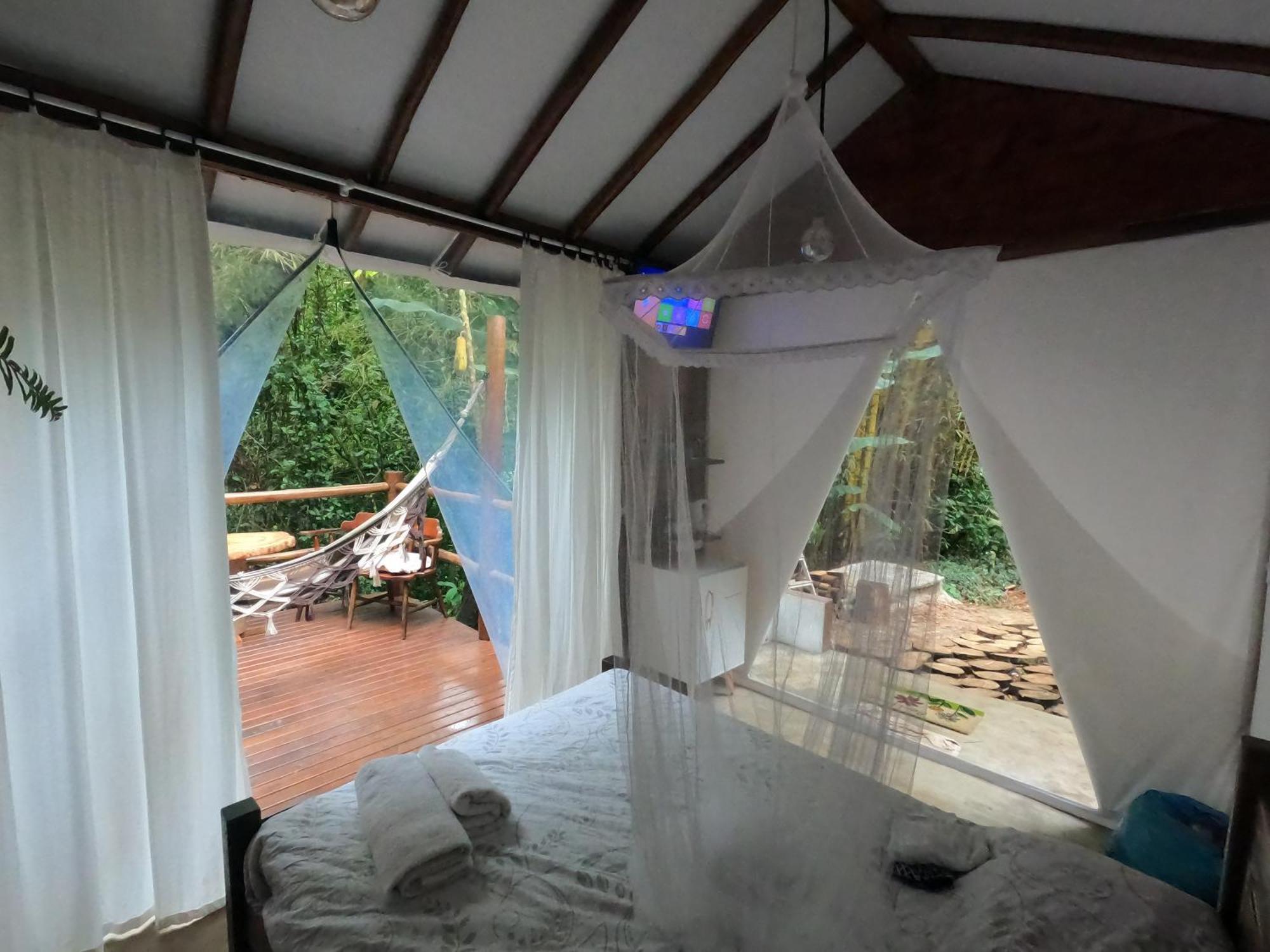 Bangalo Na Acqua Jungle Lodge 일랴그란지 외부 사진